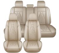 NOBQUA Car Seat Covers for Hyundai Getz TB/Matrix FC /i800 /iLoad/iMax Compatible - Nappa Leather Full Set for 5 Seats Waterproof Scratch Resistant
