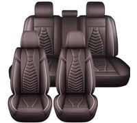 NOBQUA Car Seat Covers for Hyundai Getz TB/Matrix FC /i800 /iLoad/iMax Compatible - Nappa Leather Full Set for 5 Seats Waterproof Scratch Resistant