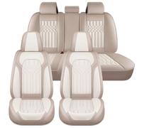 NOBQUA Car Seat Covers for Kia Ceed ED JD CD SW Proceed GT GT Line XCeed Compatible - Nappa Leather Full Set for 237 Seats Waterproof Scratch Resistant