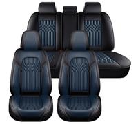 NOBQUA Car Seat Covers for Kia Venga YN Crossover Seven Compatible - Nappa Leather Full Set for 237 Seats Waterproof Scratch Resistant