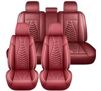 NOBQUA Car Seat Covers for Opel Corsa B C D E F Corsa-e Karl Karl Rocks Adam Compatible - Nappa Leather Full Set for 5 Seats Waterproof Scratch Resistant