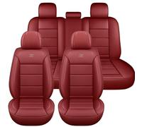 NOBQUA Car Seat Covers for Rolls Royce Cullinan Phantom Ghost Wraith Dawn Compatible - Nappa Leather Full Set for 5 Seats Waterproof Scratch Resistant