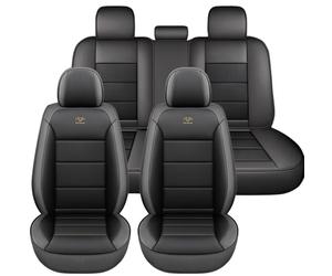 NOBQUA Car Seat Covers for Rolls Royce Cullinan Phantom Ghost Wraith Dawn Compatible - Nappa Leather Full Set for 5 Seats Waterproof Scratch Resistant