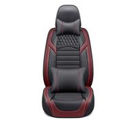 NOBQUA Car Seat Covers Premium Waterproof Leather Cushion, Universal Accessories Fit SUV Truck Sedan, Automotive Vehicle Auto Interior Protector Full Set, 5 Seat Front and Rear Car Seat Cover Sets
