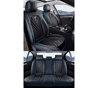 NOBQUA Leather Car Seat Covers Full Set for 5 Seats - Fits Audi A1 A3 A4 A5 A6 A7 A8 - Waterproof, Anti-Slip - Universal Fit for Most Cars & SUVs