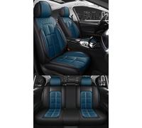 NOBQUA Leather Car Seat Covers Full Set for 5 Seats - Fits Audi A1 A3 A4 A5 A6 A7 A8 - Waterproof, Anti-Slip - Universal Fit for Most Cars & SUVs