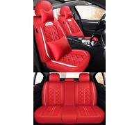 NOBQUA Leather Car Seat Covers Full Set for 5 Seats - Fits Mercedes-Benz A-Class B-Class C-Class E-Class S-Class - Waterproof, Anti-Slip - Universal Fit for Most Cars & SUVs