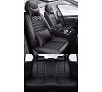 NOBQUA Leather Car Seat Covers Full Set for 5 Seats - Fits Mercedes-Benz CLA CLS GLA GLB GLC GLE G-Class GLS - Waterproof, Anti-Slip - Universal Fit for Most Cars & SUVs