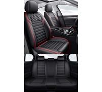 NOBQUA Leather Car Seat Covers Full Set for 5 Seats - Fits MG HS/ZS BYD Atto 3 /Seal/Tang - Waterproof, Anti-Slip - Universal Fit for Most Cars & SUVs