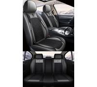 NOBQUA Leather Car Seat Covers Full Set for 5 Seats - Fits Seat Leon Ibiza Arona Ateca - Waterproof, Anti-Slip - Universal Fit for Most Cars & SUVs