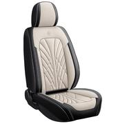 NOBQUA Leather Car Seat Covers Full Set for 5 Seats - Fits Seat Leon Ibiza Arona Ateca - Waterproof, Anti-Slip - Universal Fit for Most Cars & SUVs