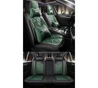 NOBQUA Leather Car Seat Covers Full Set for 5 Seats - Fits Skoda Octavia Fabia Kamiq Kodiaq - Waterproof, Anti-Slip - Universal Fit for Most Cars & SUVs