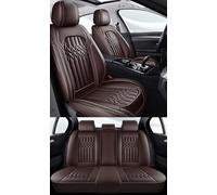 NOBQUA Universal PU Leather Car Seat Covers for 5 Seats - Waterproof, Scratch-Resistant, Breathable, Anti-Slip, Easy to Clean - Fit for SUV, Truck, Saloon, Van - Car Seat Protector Set