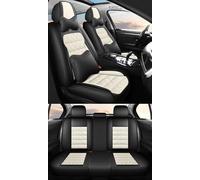 NOBQUA Universal PU Leather Car Seat Covers for 5 Seats - Waterproof, Scratch-Resistant, Breathable, Anti-Slip, Easy to Clean - Fit for SUV, Truck, Saloon, Van - Car Seat Protector Set