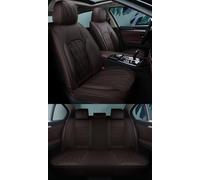 NOBQUA Universal PU Leather Car Seat Covers for 5 Seats - Waterproof, Scratch-Resistant, Breathable, Anti-Slip, Easy to Clean - Fit for SUV, Truck, Saloon, Van - Car Seat Protector Set