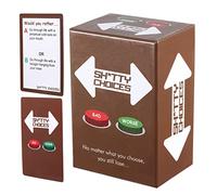 NOBR Shitty Choices Drinking Cards Game Ultimate Fun for Adults Suitable For House Parties Pre Drinks Stag and Hen Nights Birthdays