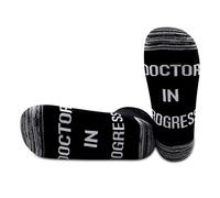 NOBRANDS PYOUL Doctor Socks Doctor Appreciation Gift Doctor In Progress Socks Medical School Graduation Gift (Doctor In Progress)