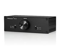 Nobsound Mini Fully-balanced/Single-ended Passive Preamp; Hi-Fi Pre-amplifier; XLR/RCA Volume Controller for Active Monitor Speakers (Black)