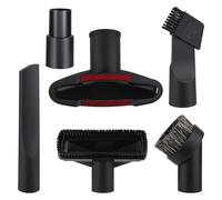 Nocecfi 6Pcs Vacuum Cleaner Accessories Fit Henry Hoover, 2 in 1 PP Hair Brush, Long Flat Suction, Sofa Suction, Horse Hair Round Brush, 35mm to 32mm Adapter Attachment Set