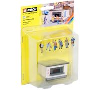 Noch 12020 HO/OO Gauge On the Platform Figure Set