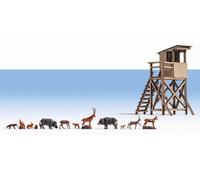 Noch 12045 HO/OO Gauge In the Forest Figure Set