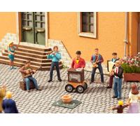 NOCH 12955 Scale N Street Musicians (Complete Set With Sound Device)