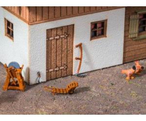Noch 13723 HO/OO Gauge Hay Harvest Set 3D Mini