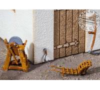 NOCH 13723 - Scale H0 1:87 - Set Farm Machinery for The Collection Of Hay - 3