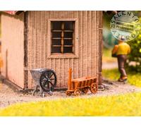 Noch 13724 - H0 Scale 1:87 - Beet Size And 3D Mini Manual Cart