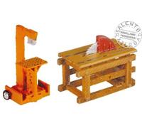 Noch 13726 Set of 2 Tools for Woodworking - 1:87