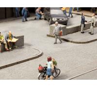 NOCH 14219 HO Scale Sidewalk Edges Pcs. 16 Cm. 200