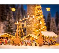 Noch 14391 Christmas Market Entry Arch Laser Cut Minis Kit HO OO Gauge