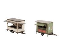 Noch 14396 Mobile Food Stalls (2) Laser Cut Minis Kit