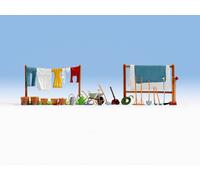 Noch 14800 Garden Accessories HO Gauge Set