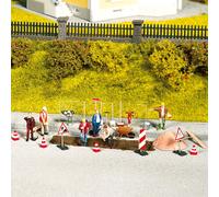 Noch 14805 Road Building Tools HO Gauge Figures Set