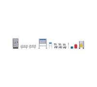 NOCH Platform accessories for model railway gauge H0, ideal for dioramas and model making