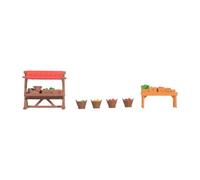 Noch 14837 HO/OO Gauge Weekly Market Accessory Set