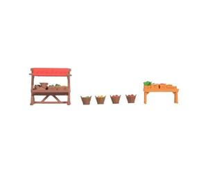 Noch 14837 HO/OO Gauge Weekly Market Accessory Set