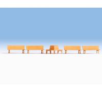 Noch 14851 Benches (5) Accessory Set