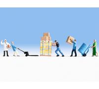 NOCH | 15038 | H0 Gauge | Warehouse Worker | Model Railway