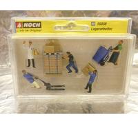 Noch 15038 Warehousemen (5 figures) and Accessories Figure Set 1:87 HO Scale