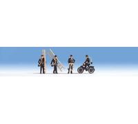 Noch 15052 Chimney Sweeps (Pk4) HO Gauge