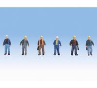 Noch 15057 Construction Workers (6) Figure Set
