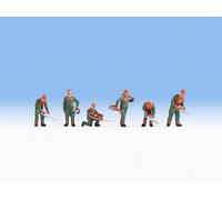 NOCH 15061 HO Scale Logger At Work (Pz. 6)