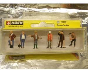 Noch 15110 Constuction Workers ( 6 ) H0 / 00 Scale