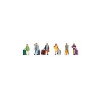 NOCH 15223 HO Scale Passengers At The Station With Luggage
