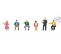 Noch 15239 Characters: 5 People Sitting At The Restaurant With Waiter On Duty