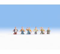 NOCH 15244 HO Scale People Driving (Without Legs) Pcs. 6