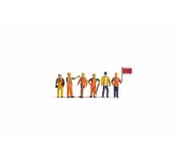 Noch 15277 HO/OO Gauge Railway Track Workers (6) Figure Set