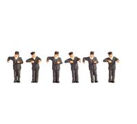 Noch 15281 Steam Locomotive Drivers (6) Figure Set